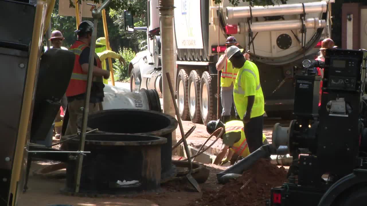 Water Main Break in DeKalb County Fixed with Innovative Method