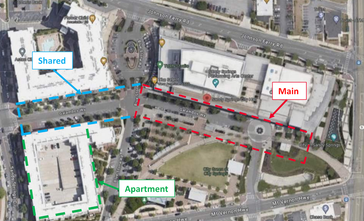 Sandy Springs Allocates 0K for Parking Deck Repairs