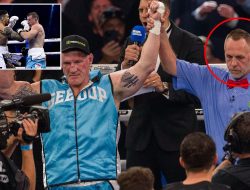 Boxing Ref Escorted to Car After Gallen-Williams Fight