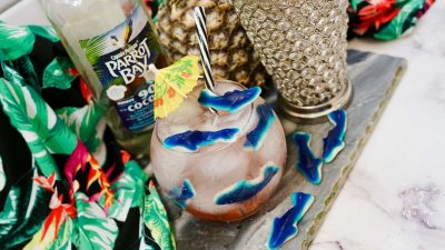 Super Shark Drink Bowl with Gummy Sharks