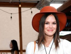 Rachel Bilson’s Striped Maxi Skirt and Trainers Make a Vibrant Weekend Outfit