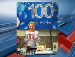 Centenarian Topeka woman honors her 100th birthday with family and friends