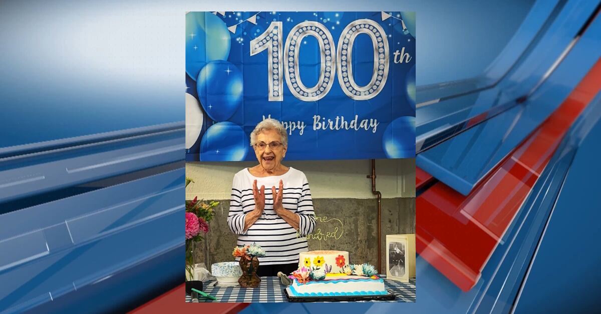 Centenarian Topeka woman honors her 100th birthday with family and friends