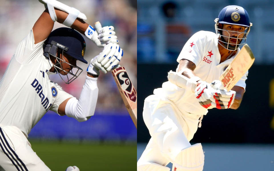 Shikhar Dhawan vs Yashasvi Jaiswal: A Test Career Showdown