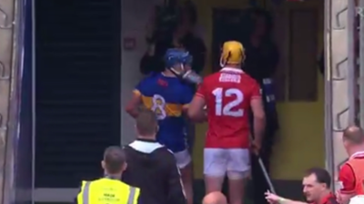 Cork and Tipperary Stars Collide at Half-Time in All-Ireland Final as Player Hit by Object