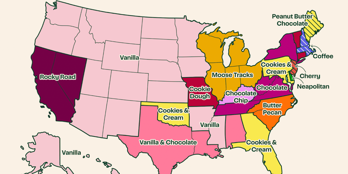 Get the Scoop: Top Ice Cream Flavors by State