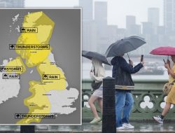 New Storm Alerts Cover Much of the UK New Storm Alerts Cover Much of the UK