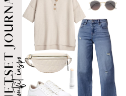 Neutral Style in a Week with Trendy New Jeans