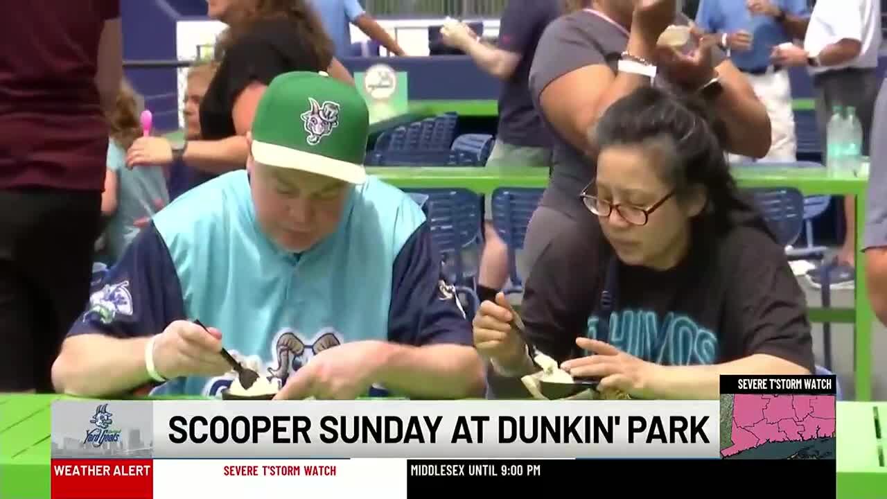 Scooper Sunday at Dunkin Park Sparks Mental Health Awareness
