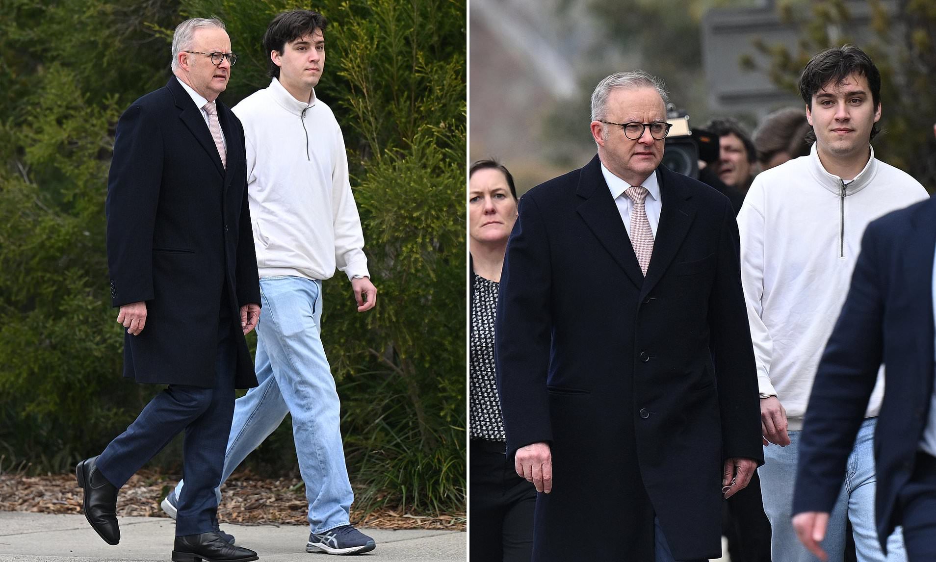 Anthony Albanese Brings Son Nathan to Parliament as Session Resumes