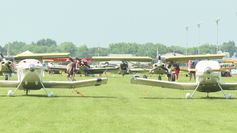 EAA Soars High, Thrilling Spectators Aboard