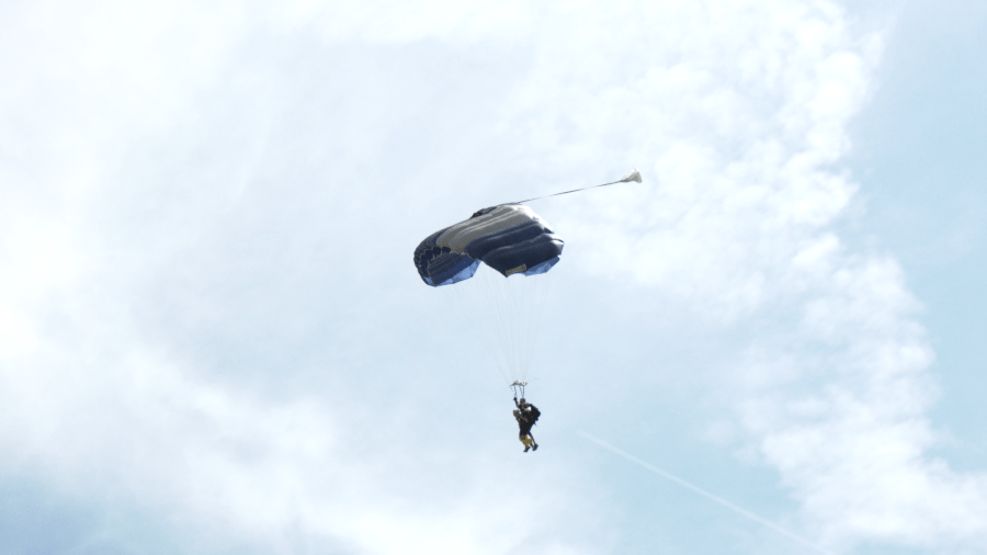 Centenarian Dives Through the Sky in Missouri