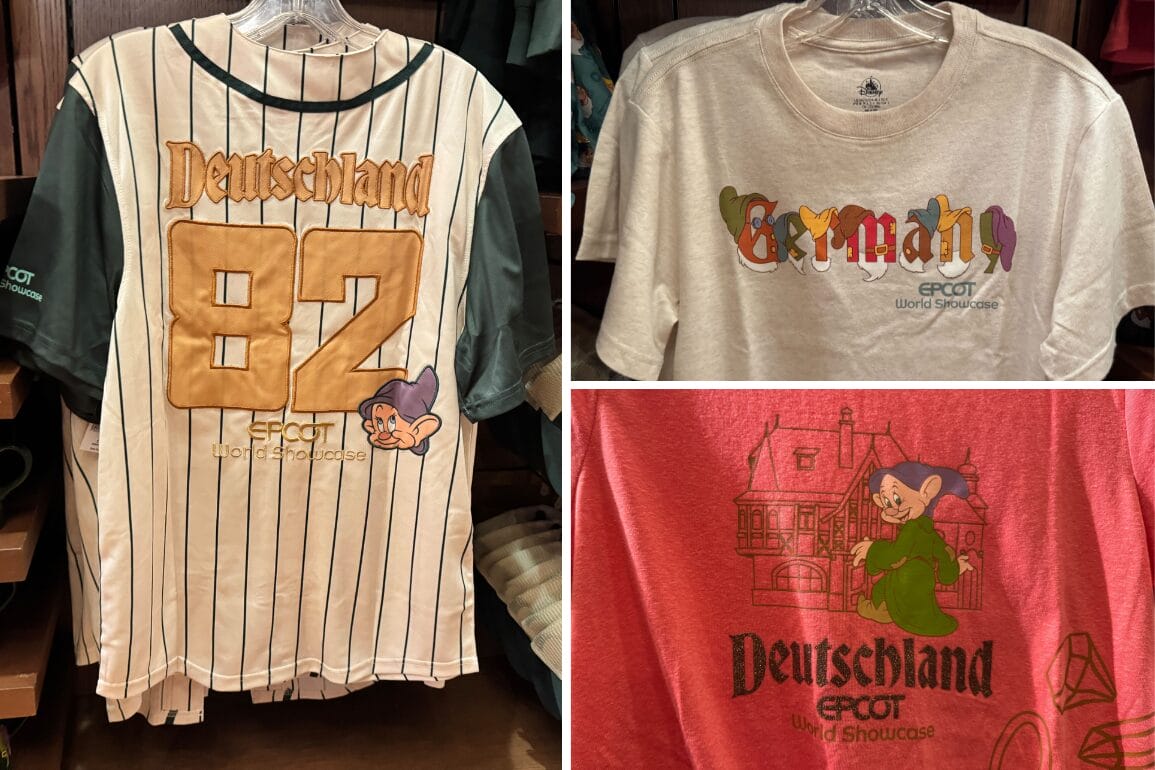 New Seven Dwarfs Merchandise Unveiled at EPCOT Germany Pavilion