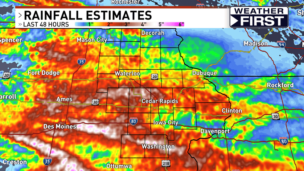 Weekend Storms Trigger Flash Flooding in Eastern Iowa