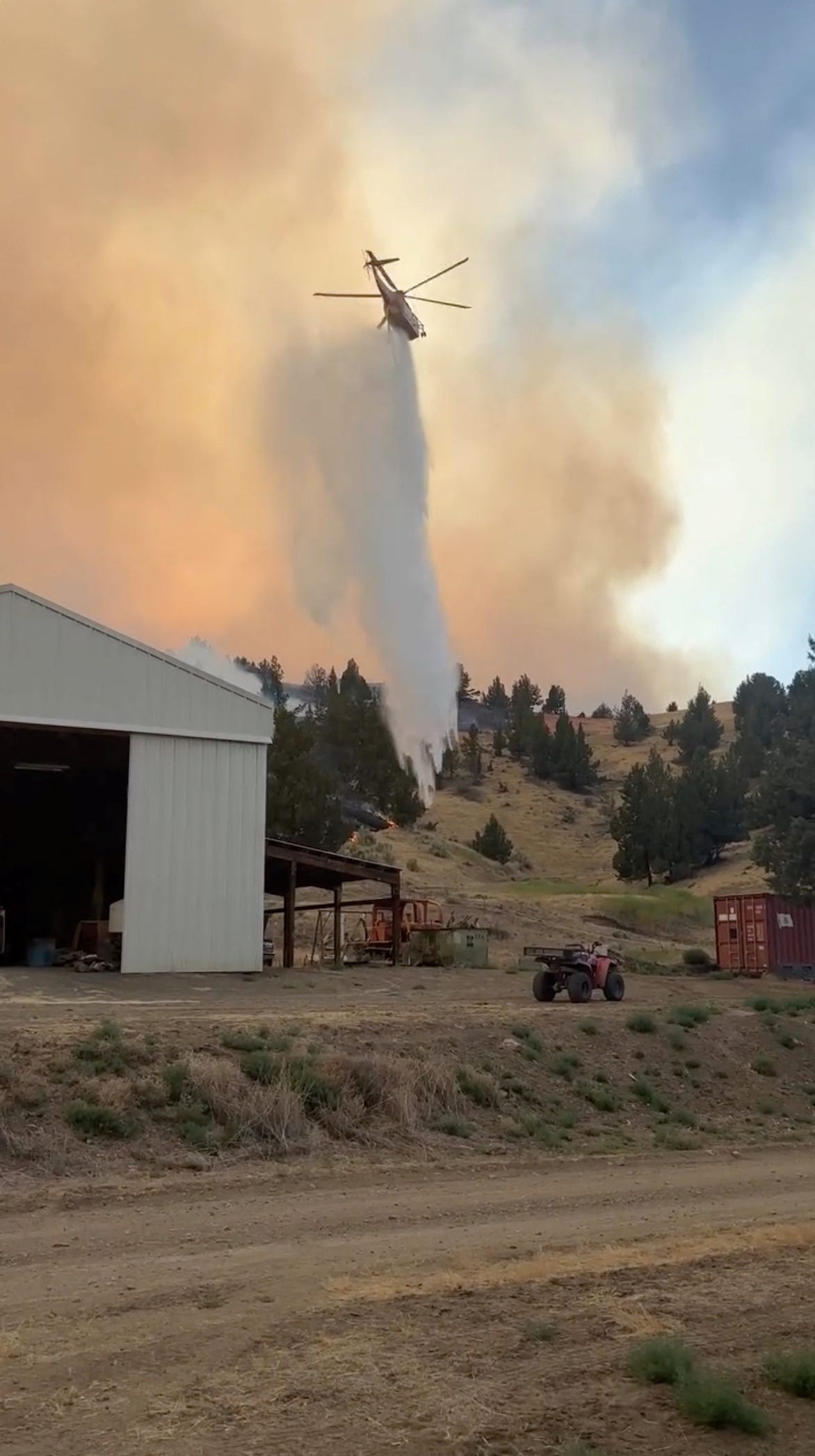 Oregon’s Cram Fire, Nation’s Largest Blaze in 2025, Nears Megafire Status
