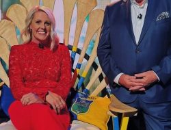 Steal Her Look: Jacqui Hurley’s Patriotic Red Jumpsuit