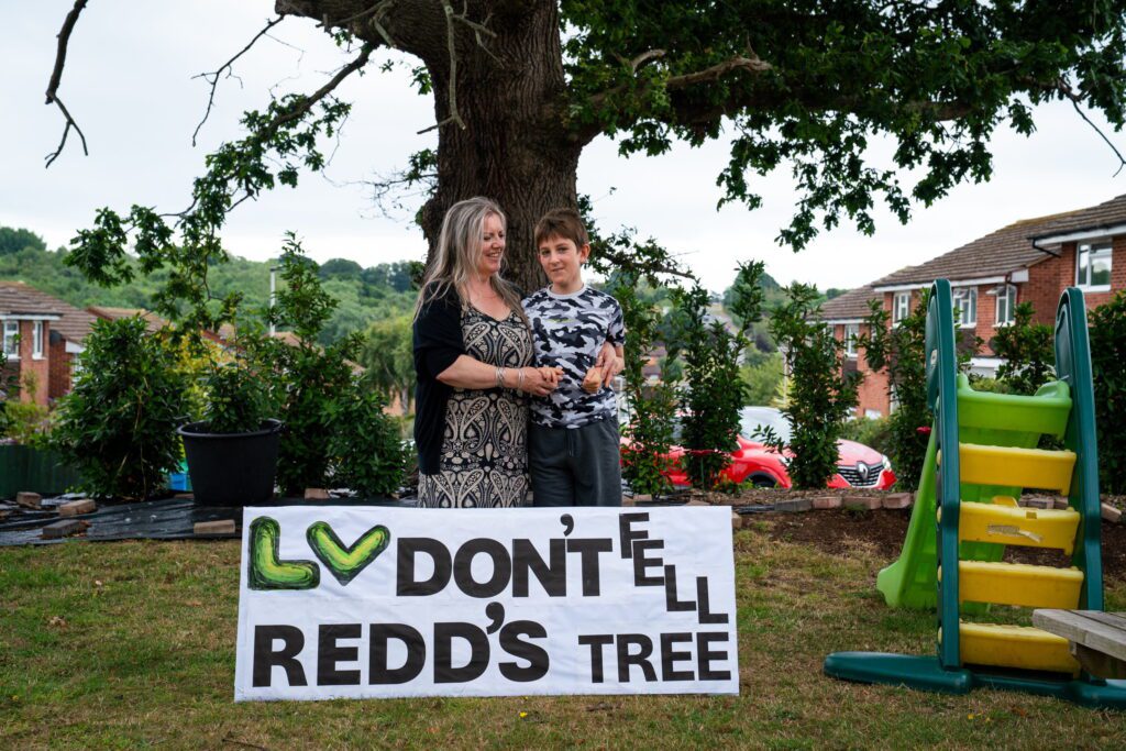 Blind and deaf boy battles insurer to save beloved tree
