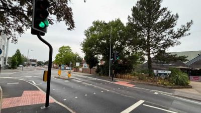 New Puffin Crossing Installed on Busy Road in Residential Area