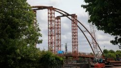 Big Crane Arrives in Nottingham as Bridge Construction Progresses