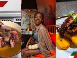 TikToker Akoko Val Blows Netizens Away with Octopus Cooking