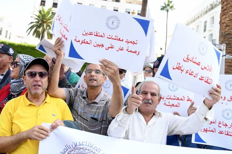 Moroccan Retirees Demand Pension Overhaul