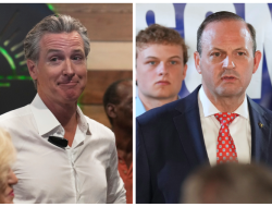 Newsom Faces Cold Reception in South Carolina During Tour