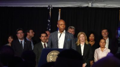 NYC Mayor Adams Vows to Protect Jews in Tough Race Against Mamdani