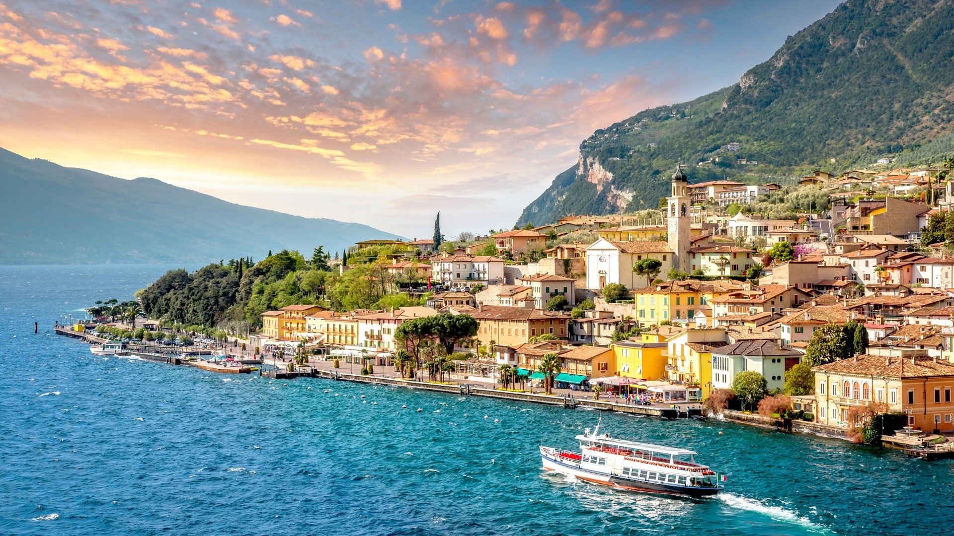 A Turquoise Lake in Italy Competes with Lake Como Like an Italian Fjord