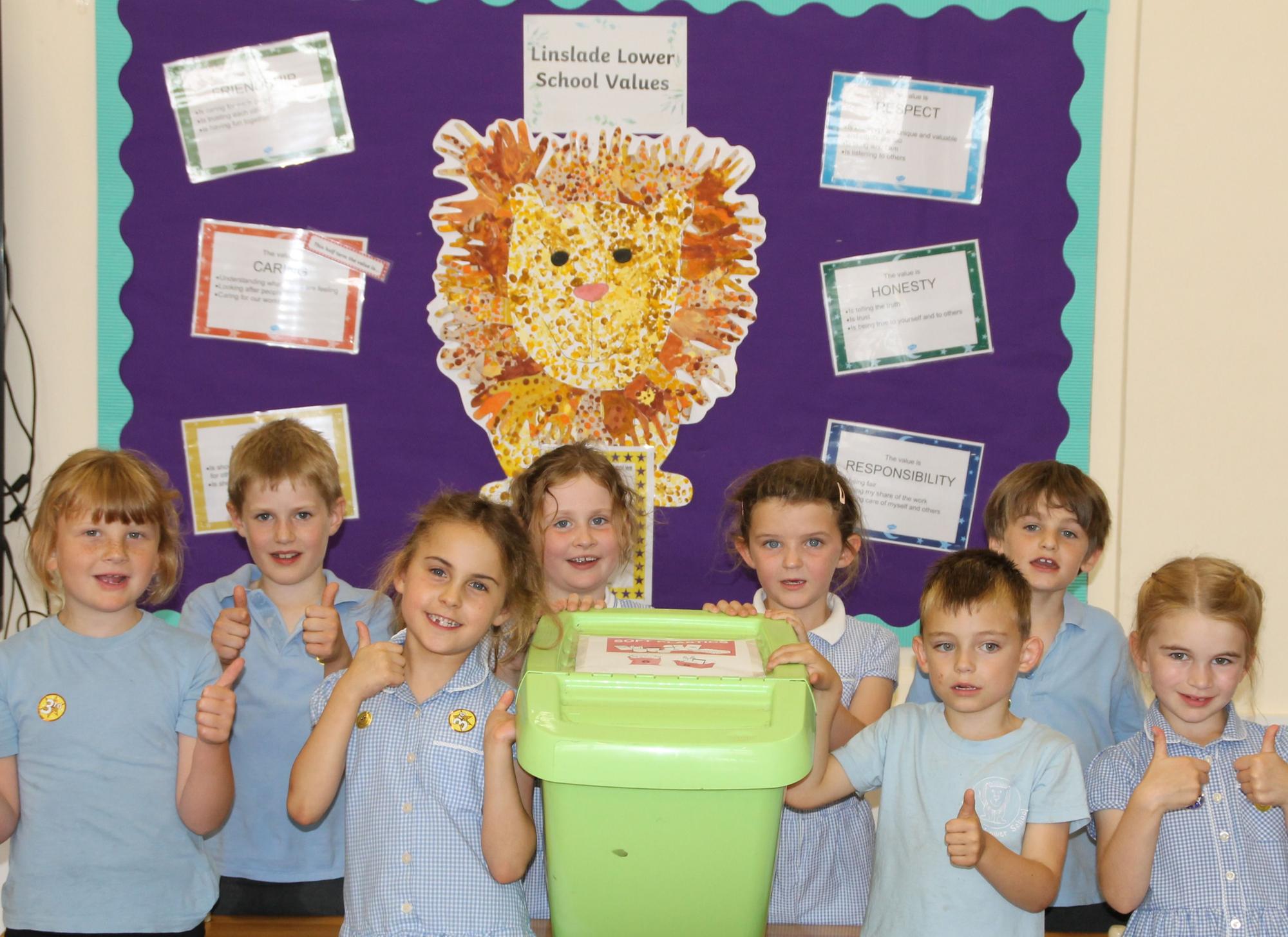 Linslade Lower School Earns Eco School Green Flag with Honors