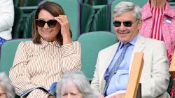 Carole Middleton Shines at Wimbledon in Striped Elegance