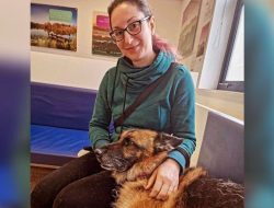 Former Police Dog Cares for Handler’s Sick Wife