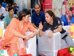 “When Women Lift, the Nation Rises” – Raksha Khadse at Weightlifting Warriors Academy “When Women Lift, the Nation Rises” – Raksha Khadse at Weightlifting Warriors Academy