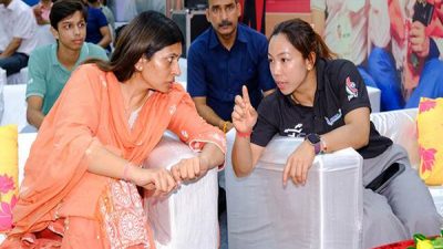 “When Women Lift, the Nation Rises” – Raksha Khadse at Weightlifting Warriors Academy