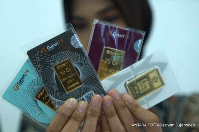 Harga Emas Hari Ini di Pegadaian UBS dan GALERI 24, Sabtu (19/7)