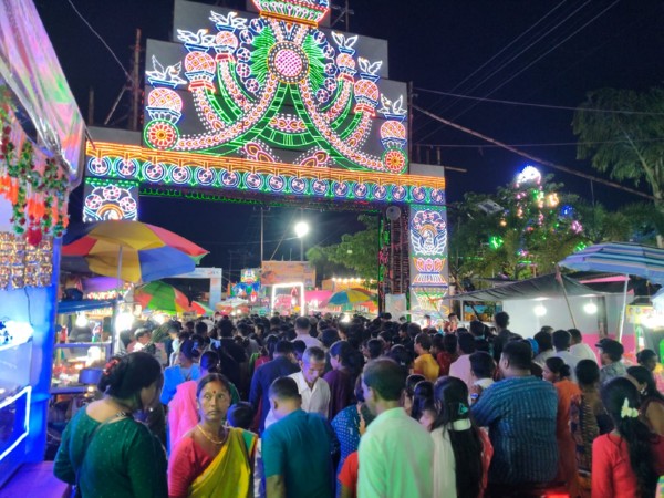 Kharchi Puja Ends in Splendor and Devotion Amid Heavy Rain in Tripura