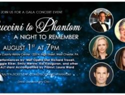 SALT Performing Arts Presents “Puccini to Phantom” Gala for Local Theater and Outreach SALT Performing Arts Presents “Puccini to Phantom” Gala for Local Theater and Outreach