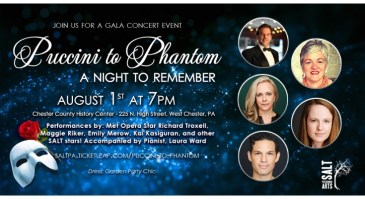 SALT Performing Arts Presents “Puccini to Phantom” Gala for Local Theater and Outreach