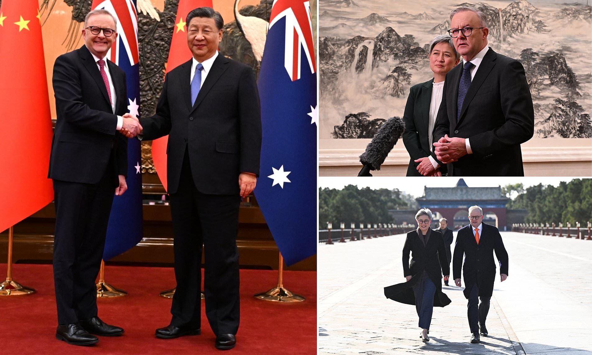 Penny Wong Warns of Rising Chinese Threat as Albanese Heads to Beijing