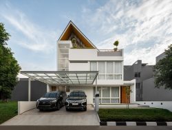 Rumah Tanpa Pagar, Tetap Elegan dan Luas