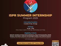 Over 2,000 Students Join ISPR’s 2025 Summer Camp Across Pakistan Over 2,000 Students Join ISPR’s 2025 Summer Camp Across Pakistan