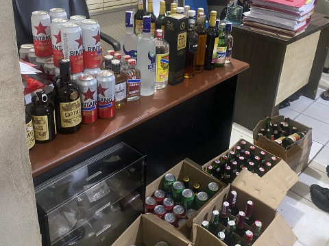 331 Botol Miras Ilegal Disita Polisi