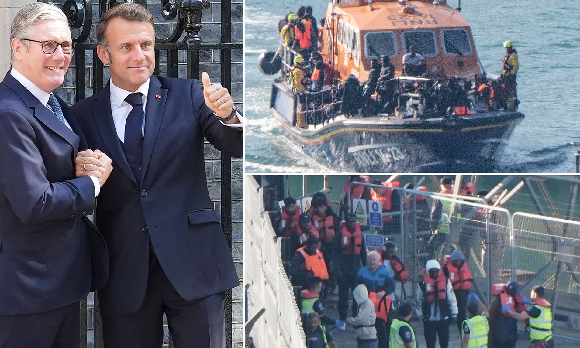 Over 500 Migrants Arrive in UK as Starmer’s Policy Takes Effect