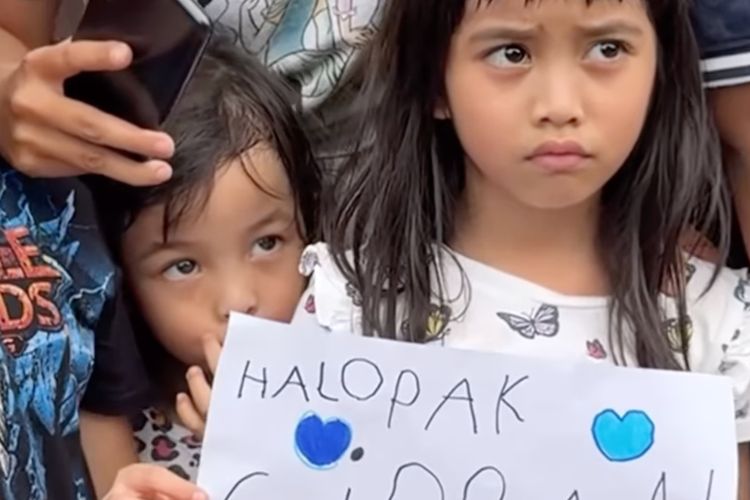Wapres Gibran Dapat Ucapan Khusus dari Gadis Kecil di Daerah Terdampak Banjir Ciledug
