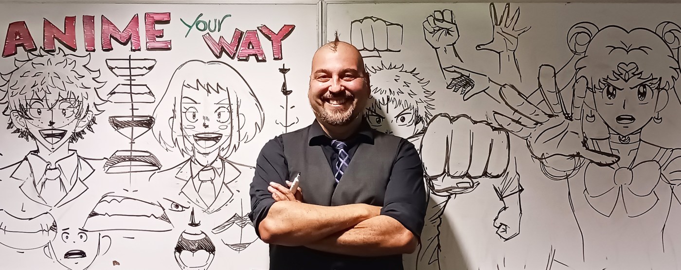 Simpsons Artist Leads Anime Drawing Workshop in Aptos