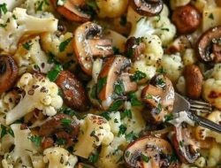Air Fryer Cauliflower and Mushrooms: Crispy, Golden, Flavorful Air Fryer Cauliflower and Mushrooms: Crispy, Golden, Flavorful