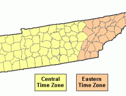 Why Tennessee Crosses Two Time Zones: A History of Change Why Tennessee Crosses Two Time Zones: A History of Change