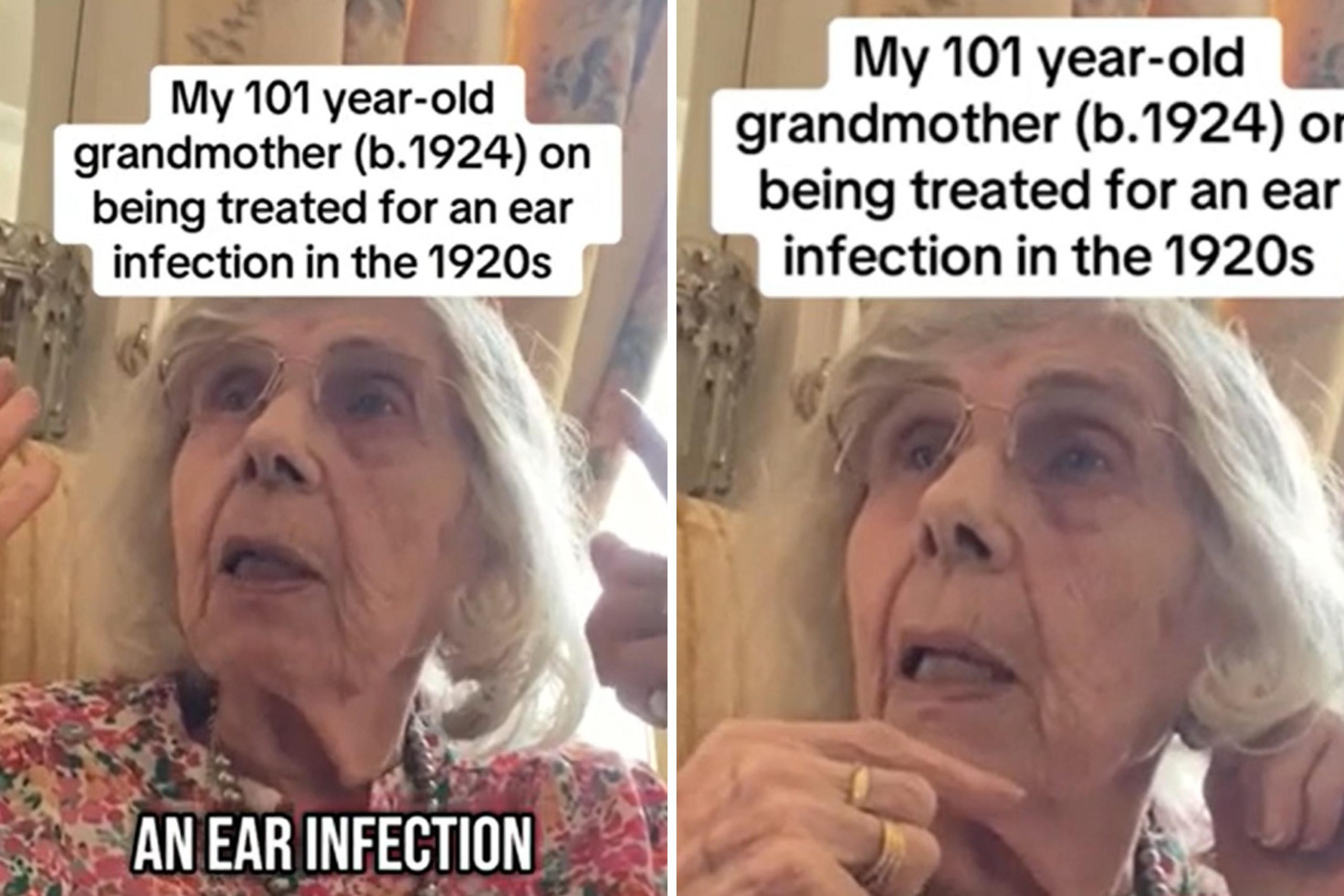 101-Year-Old Recalls Brutal Childhood Ear Infection Treatment