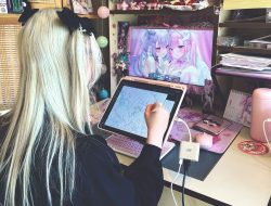 Behind the Art: Anime Studio of Linnea Kataja and Bellamy Luna Brooks Behind the Art: Anime Studio of Linnea Kataja and Bellamy Luna Brooks