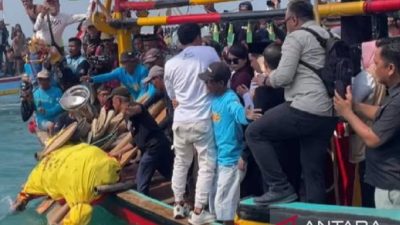 Tradisi Ruwat Laut di Carita Jadi Daya Tarik Wisatawan