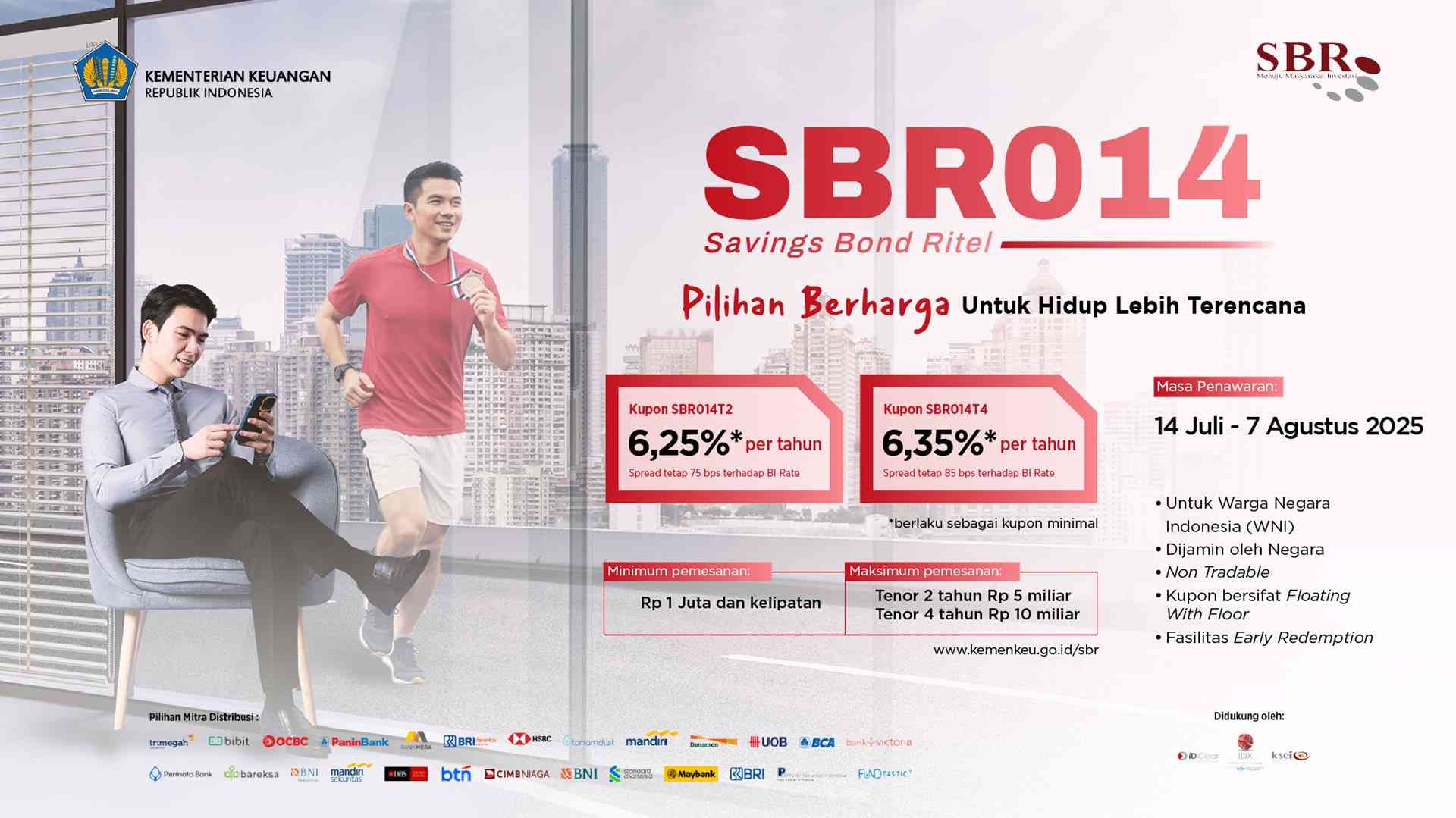SBR014 Diluncurkan Hari Ini, Begini Cara Berinvestasi